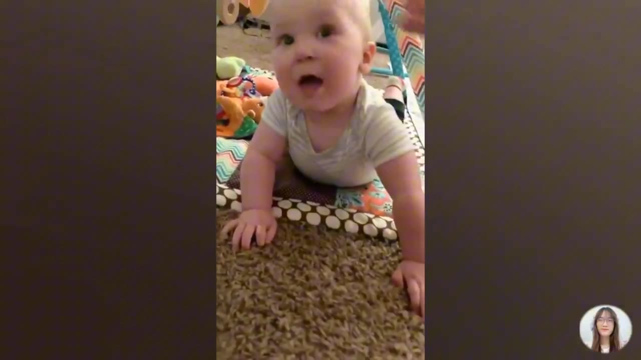 🥰 cute kid on skateboard very funny 😂
