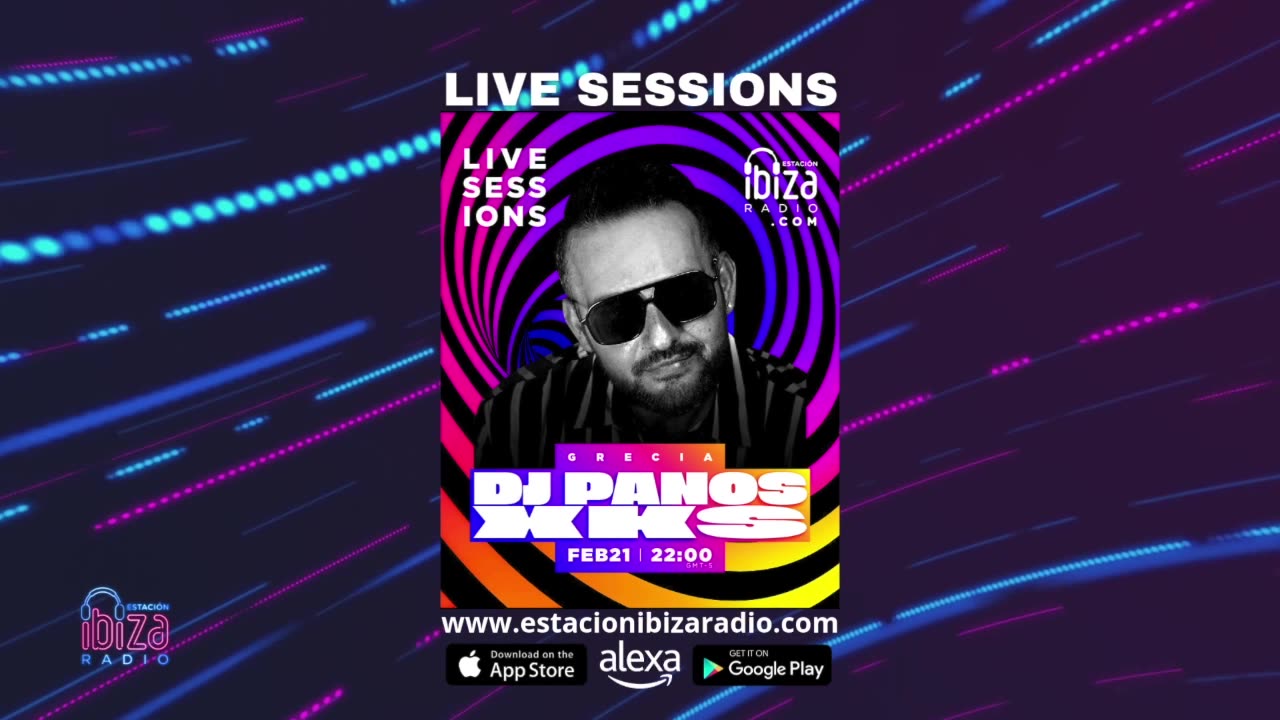 DJ Panos Xks Live Sessions Viernes 21 febrero 2025