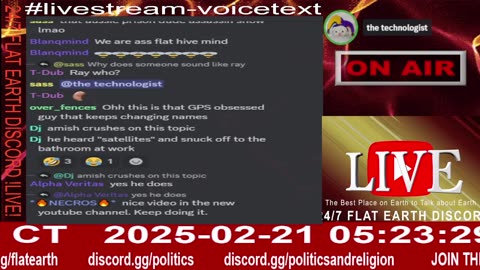 24/7 Flat Earth Discord !LIVE! - The Final Proposition - 2/20/25 - Ep. 2