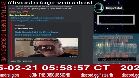 24/7 Flat Earth Discord !LIVE! - The Final Proposition - 2/20/25 - Ep. 2