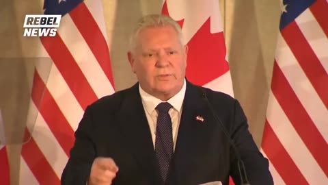 "Ontario Can Easily Flick-off Electricity Down To Florida", Says Ontario Premier Doug Ford