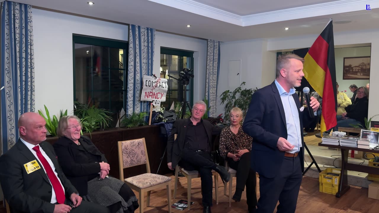 Groß Ernsthof - N. Kramer - E. Komning - N. Kramer auf dem Bürgerdialog 08-02-2025