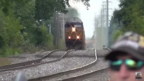 Three CSX Trains from Berea, Ohio August 10, 2024 Part 7
