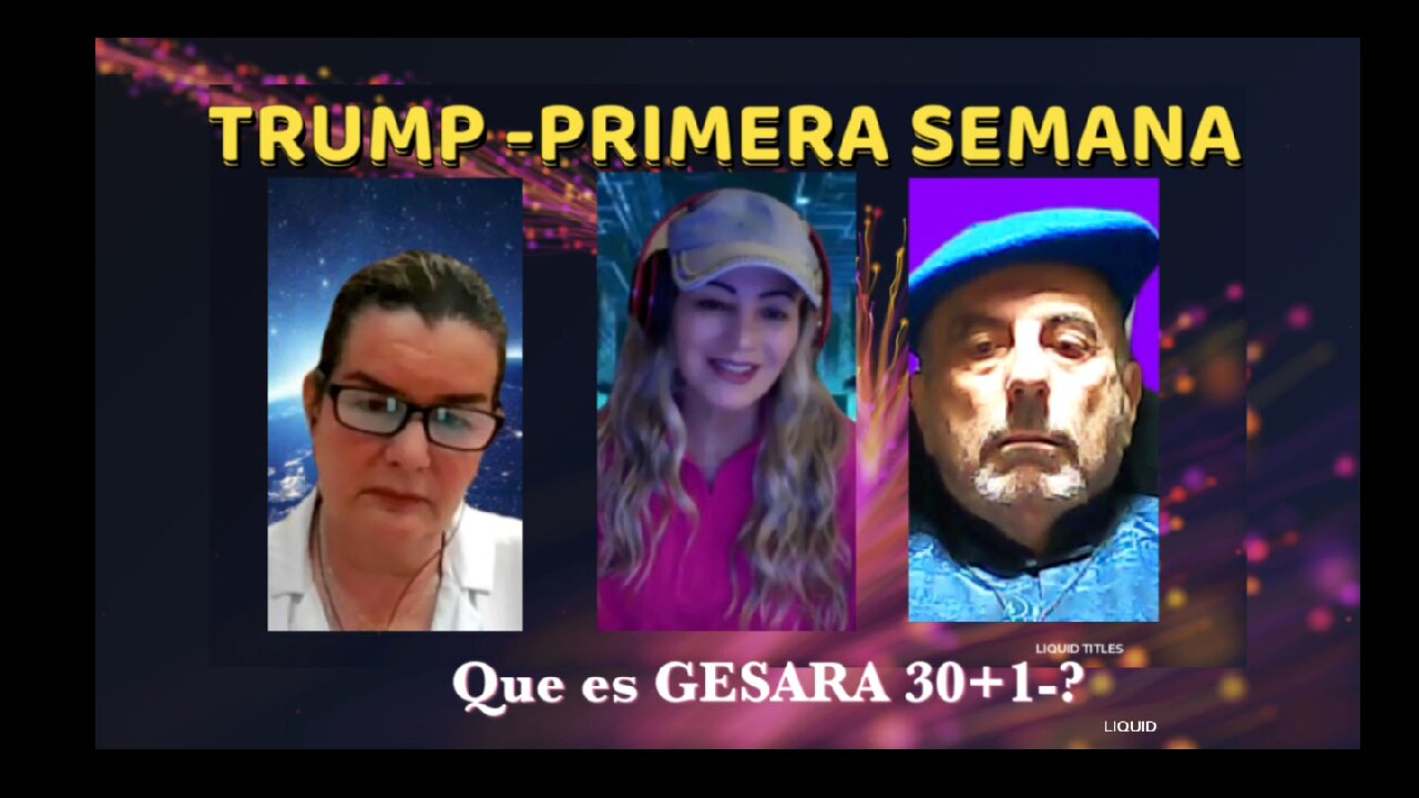 TRUMP-PRIMERA SEMANA-