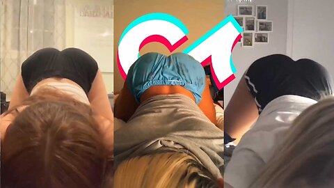 Head Down show BUTT TikTok Girls