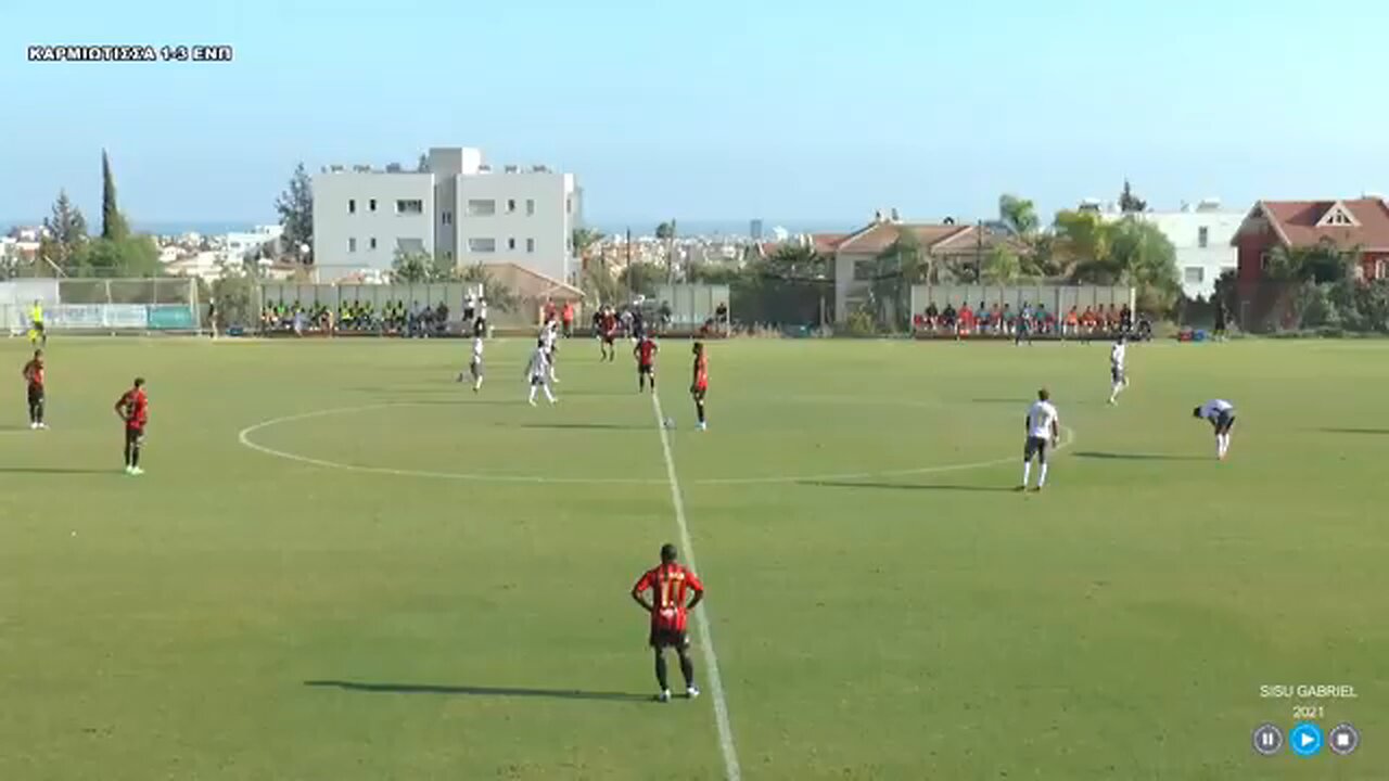 Julien Lamy (winger) Karmiotissa vs EN Paralimni