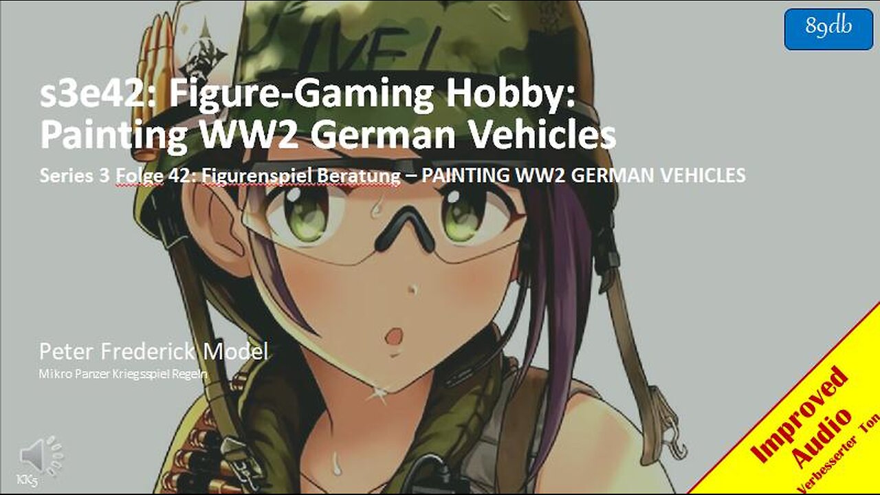 s3e42: Figure-Gaming Hobby: Painting WW2 German Vehicles