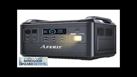 US Direct Aferiy 2001A 2000W 1997Wh LiFePO4 Portable Power Station 624000mAh UPS Review