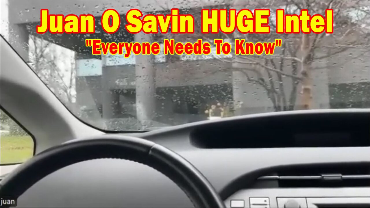 Juan O Savin & David Rodriguez HUGE Intel 12/29/24: "Everyone Needs To Know"