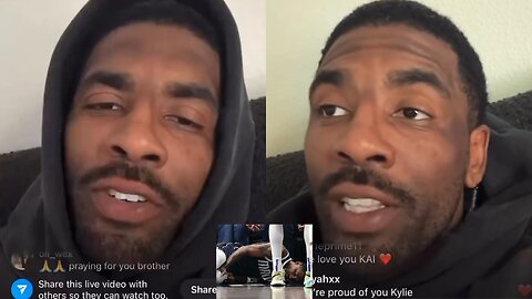 Kyrie Irving Reacts to His Season Ending ACL Injury