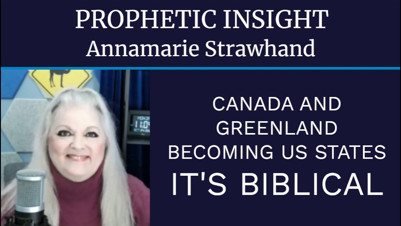 Prophetic Insight: Canada and Greenland Becoming US States It's BIBLICAL