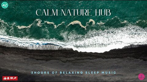 Soothing Ocean Sounds for Sleep 🌊 | 3 Hours of Gentle Waves & Peaceful Dreams | #42