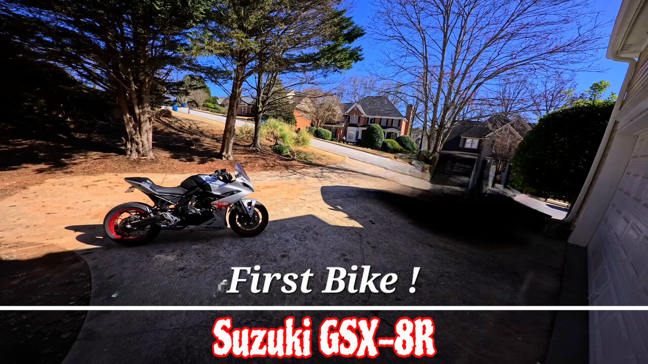 I bought my First bike! | Suzuki GSX 8R | Pure Sound!