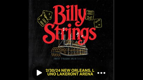 Billy Strings LIVE 12.30.24 UNO Lakefront Areana - New Orleans LA