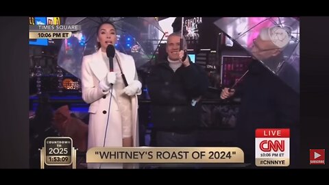 Happy New Year (Whitney Cummings Humiliates CNN on Live 2024 NYE Broadcast)