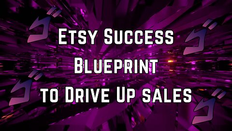 Etsy Success Blueprint: Pricing Strategies, SEO Insights, and Tips to Drive Sales