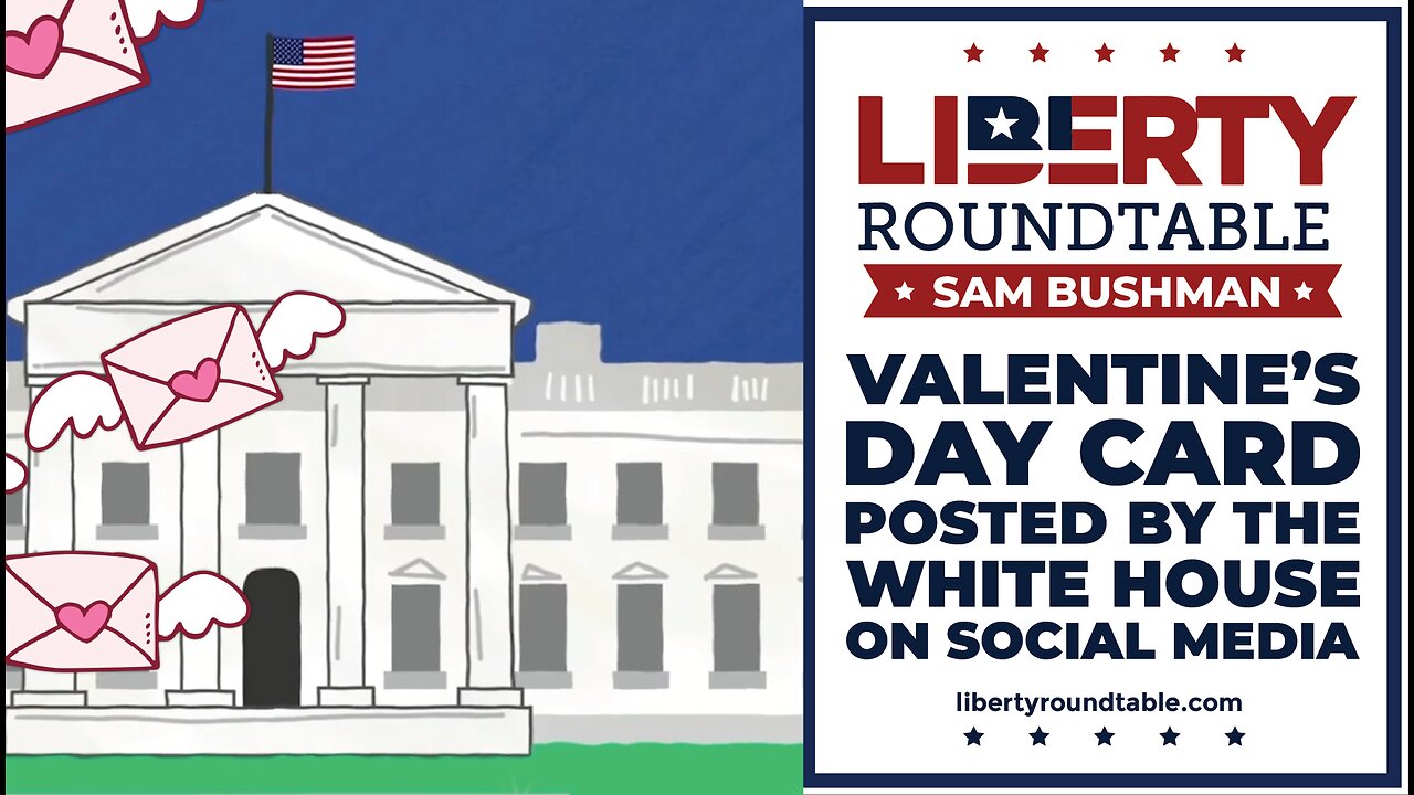 Valentine's Day Card Posted by the White House on Social Media