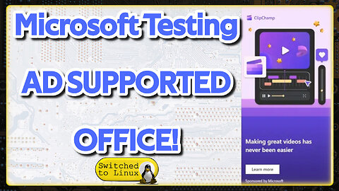 Microsoft Testing Ad-supported Office