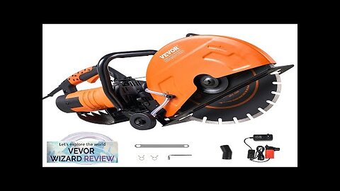 VEVOR Electric Concrete Saw 14 in Circular Saw Cutter with 5 in Review