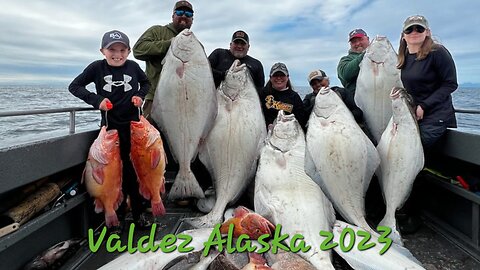 Valdez Alaska off shore fishing 2023