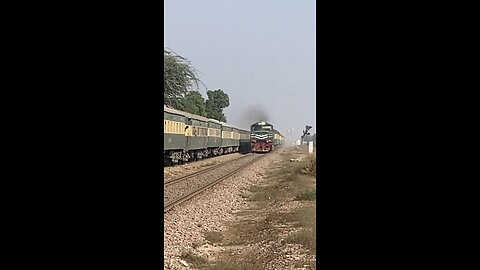 Shalimar Express Train in Swift Action