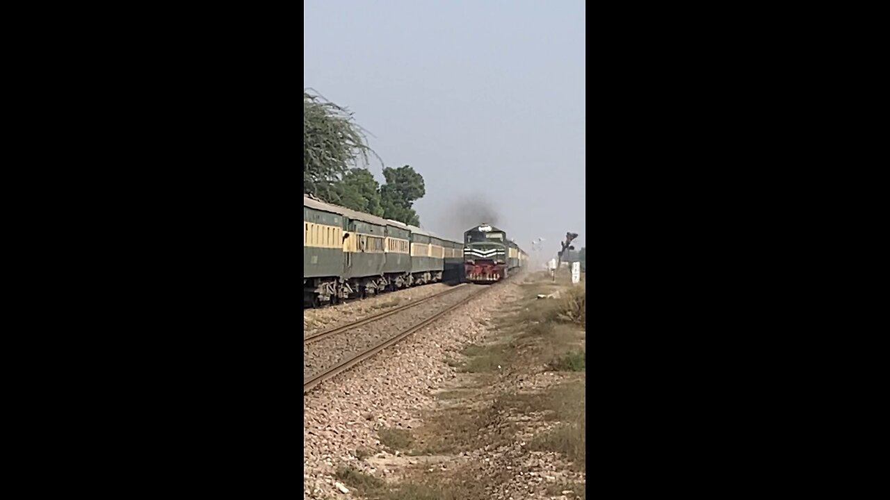 Shalimar Express Train in Swift Action