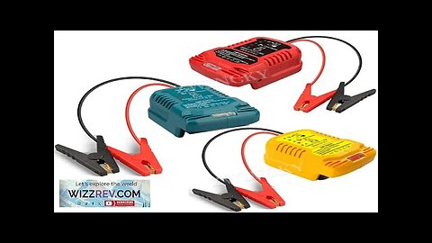 Jumper Cables Jump Kit for Makita/Milwaukee/Dewalt 18V 11AWG Cable Power Battery Jump Review