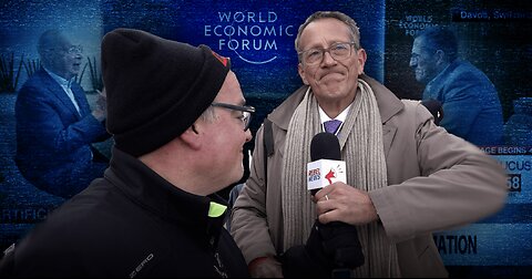 Regime journalist Richard Quest 'adores' the power of WEF