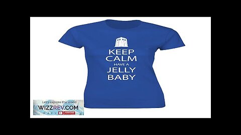 Doctor Who: Women's Fit T-Shirt: Keep Calm & Have A Jelly Baby Review