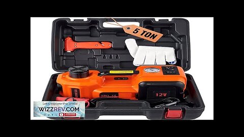 VEVOR Electric Car Jack 5 Ton/11023 LBS Hydraulic Car Jack Portable Car Review