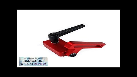 Drillpro Aluminium Alloy 30 Type Miter Track Stop For 30mm T-track Woodworking Review