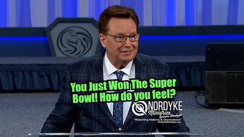 You Just Won The Super Bowl! How do you feel? Spencer Nordyke