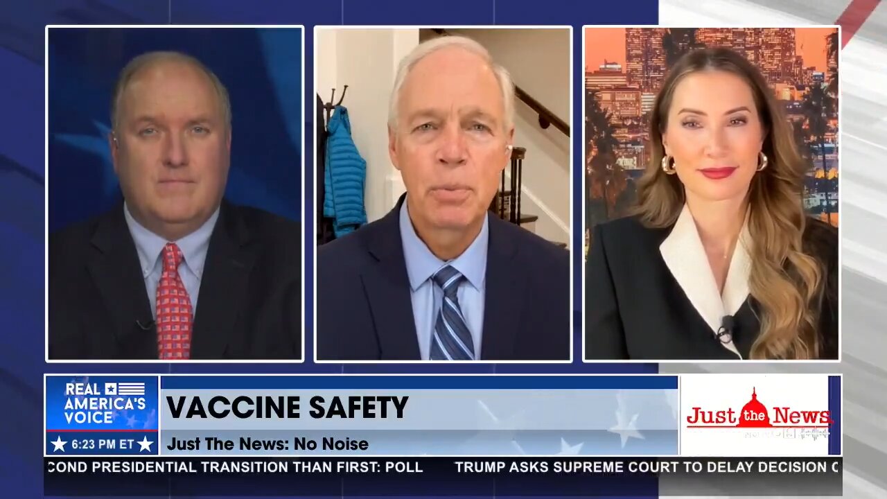📌 Sen Ron Johnson: ”We Have to Know the Truth” About Vaccines