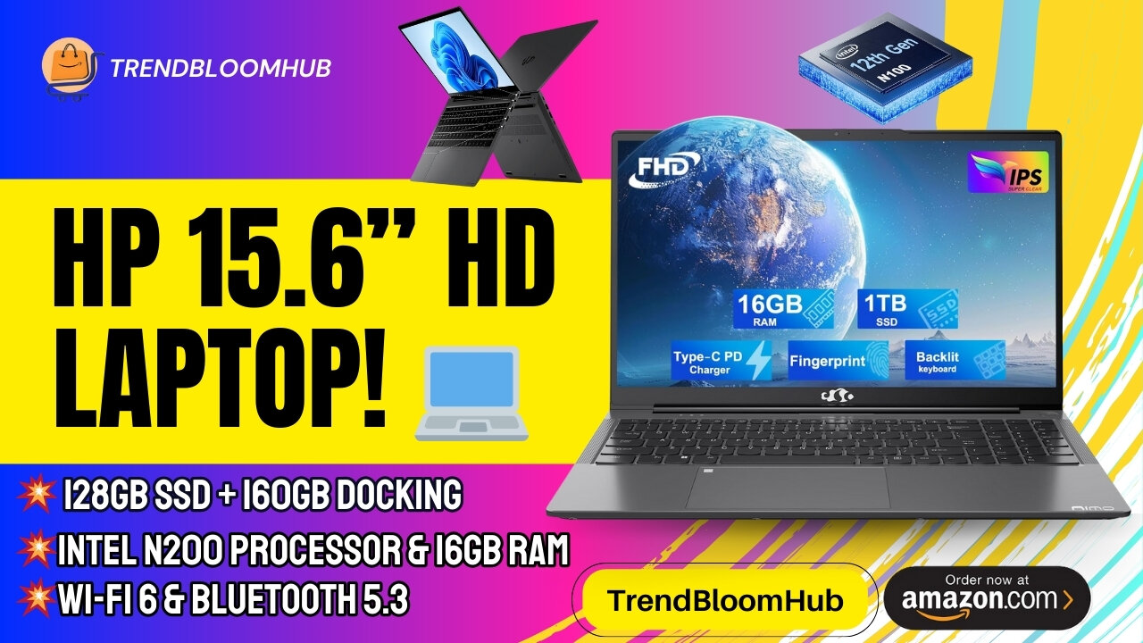 🚀 Upgrade Your Productivity with the NIMO 15.6” HD Laptop! 💻