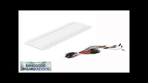 Test Develop DIY 830 Point Solderless PCB Breadboard For MB-102 MB102 Review