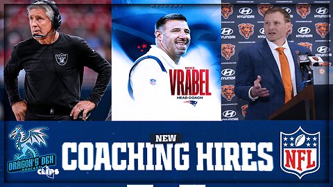 New NFL Head Coaching Hires | NFL | DD Pod CLIPS