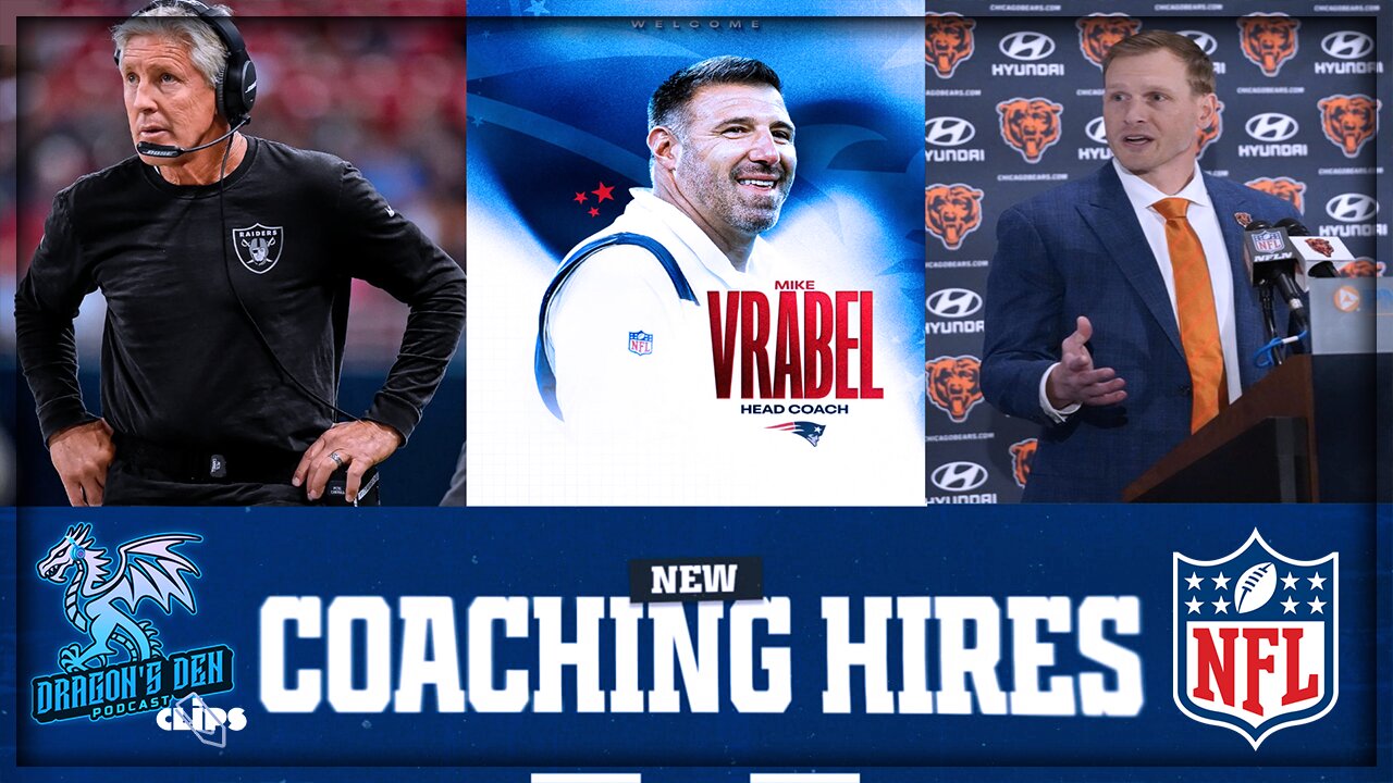 New NFL Head Coaching Hires | NFL | DD Pod CLIPS