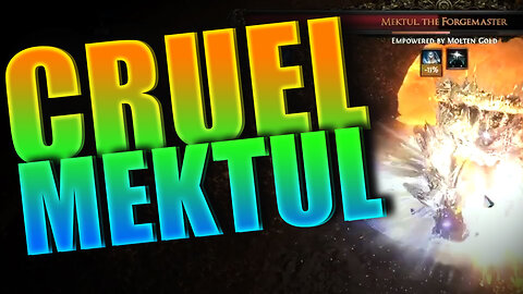 Invoker Monk Versus Cruel Mektul The Forgemaster | Path Of Exile 2