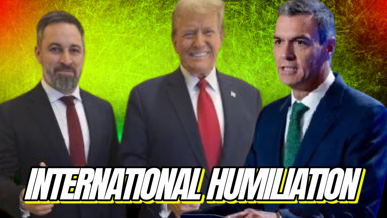 Trump HUMILIATES Pedro Sánchez and INVITES Abascal to his Investiture