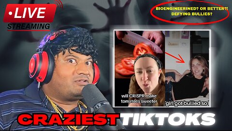 Odd and Mysterious Tiktok Videos Live Stream with Tedi (pt. 44)