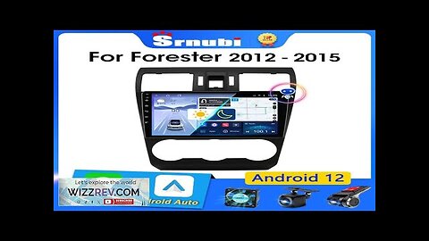 9" Android 12.0 Carplay Car Radio For Subaru Forester XV WRX 2012 Review