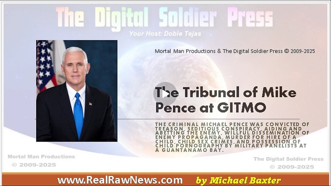 The Tribunal of Mike Pence At GITMO.