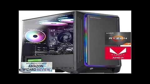 Gaming PC Desktop – AMD Ryzen7 5700G 3.8GHz AMD Radeon Graphics 1TB Review