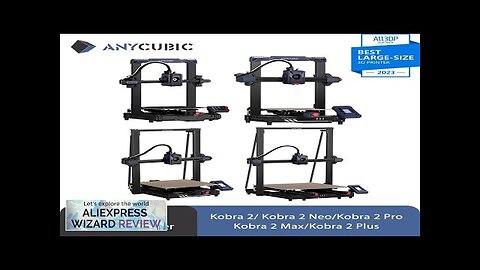 ANYCUBIC Speed FDM Series 3D Printer Kobra 2 Neo 3D Printer Large Review