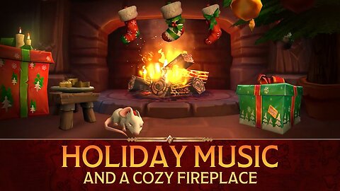 Holiday Music And A Cozy Fireplace | Warcraft - WoW Mix (Live Edition)