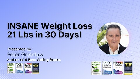 INSANE Weight Loss: 21 Lbs in 30 Days | From Fat to Fit in 30 Days | R2M Protocol | Peter Greenlaw