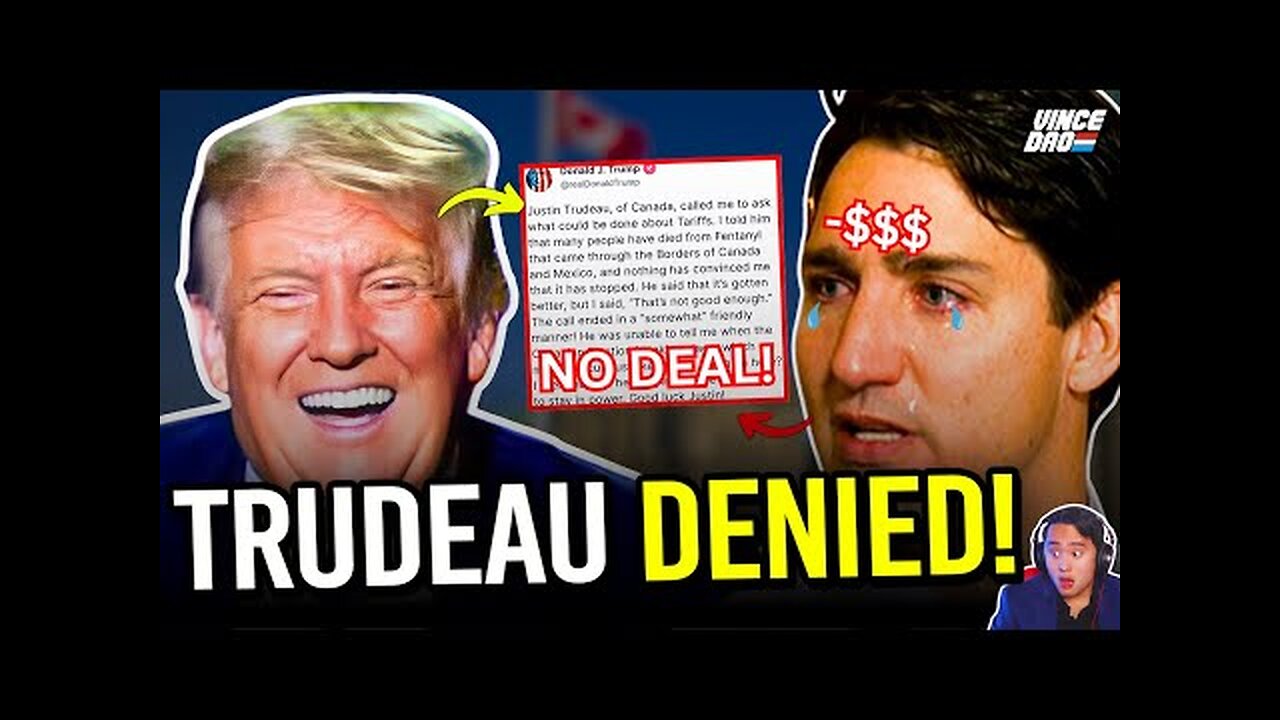 Canadian Leader MELTS DOWN as Trump REJECTS His Plea to END Tariffs