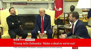 Trump accuses Zelensky of 'gambling with World War Three' in angry White House meeting