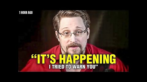 BREAKING! What Edward Snowden just exposed is TERRIFYING and should concern all of us.