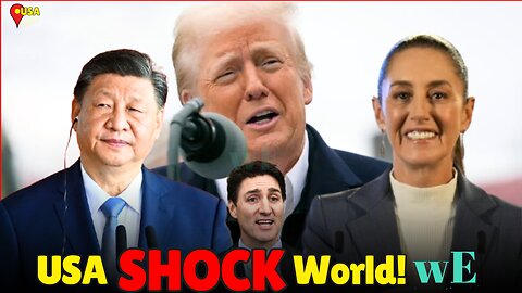 Trump's Tariffs Mexico, Canada & China:Economic Impact, Inflation Risks & Global Reactions -WorldEye